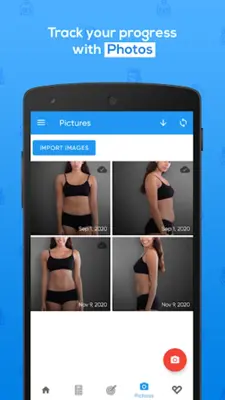 Body Measurement & BMI Tracker android App screenshot 14